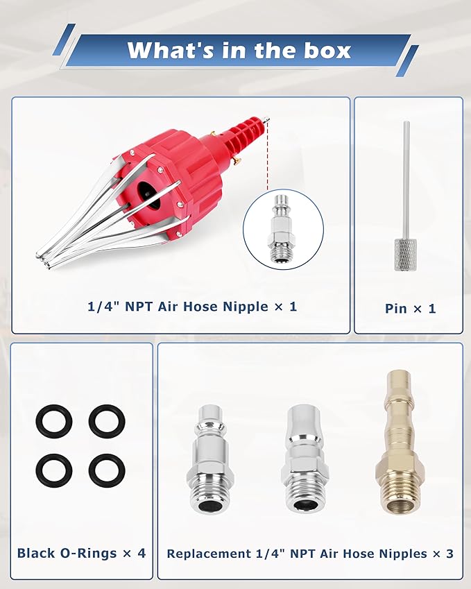 DAYUAN Pneumatic Air Power CV Joint Boot Expander Install Installation Removal Tool for Rubber CV and Steering Boots, Not Suitable for Plastic (PVC) Boots