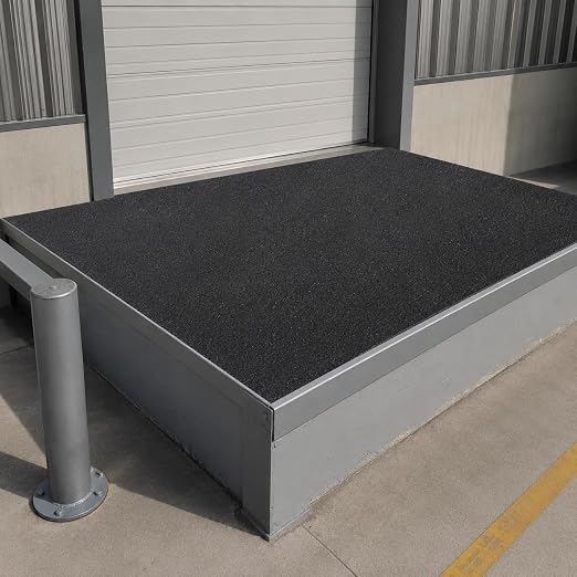 Black Anti Slip Tape 12in x 20ft, 80 Grit Waterproof Non Skid Grip Tape Roll for Ramps, Decks, Boat Decks, Warehouse Floors, Garages, Indoor & Outdoor Use