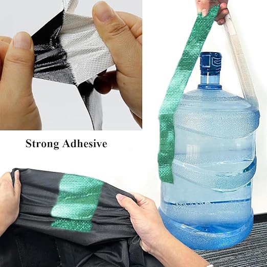 Waterproof Tape Heavy Duty, Tear Resistant Adhesive Tape for Outdoor Repair, Strong Duct Tape for Canvas, Tarp, Tent, Boat Cover, Awning, Vinyl, Plastic - All Weather UV Resistant Patch Kit, Green