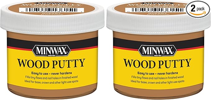 Minwax Wood Putty, Cherry, 3.75 oz. (Pack of 2)