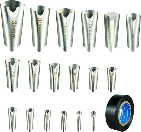 Upgrade Stainless Steel Caulk Finisher Kit Caulking Nozzles Tips Caulk Gun Tips