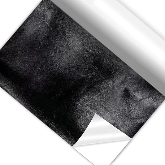 Self Adhesive Faux Leather Repair Patch,1Roll 15x78 Inch Leather Repair Tape for Furniture,Couch Tape for Couches,Bed,Car Seats,Chair,Black