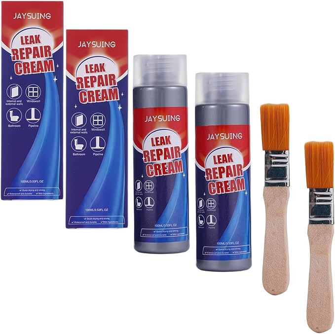 2026 New Leak Repair Waterproof Sealant, Leak Sealer Cream and Waterproof Agent for Concrete,Windows, Multi-Surface LeakRepair Cream and Long-Lasting Concrete Sealer