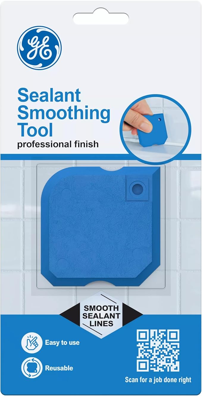 GE Sealant Smoothing Tool, Blue, 1 Piece Tool, 12 Pack