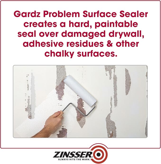 1 gal Zinsser 02301 Clear Zinsser, Gardz Water-Based Problem Surface Sealer