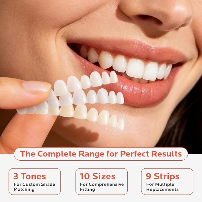 Tooth Repair kit for Filling The Missing Broken Tooth and Gaps-Moldable Fake Teeth and Thermal Beads Replacement Kit for Women and Men