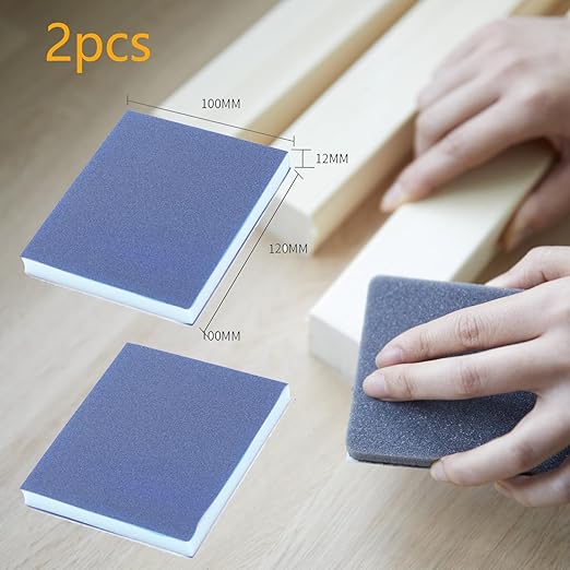 120pcs Sand Paper 3 Inch Sanding Disc Grit 60-10000 Wet Dry Sandpaper with 1/4" Shank Backer Plate and Sanding Sponge and Soft Foam Buffering Pad Drill Sanding Attachment