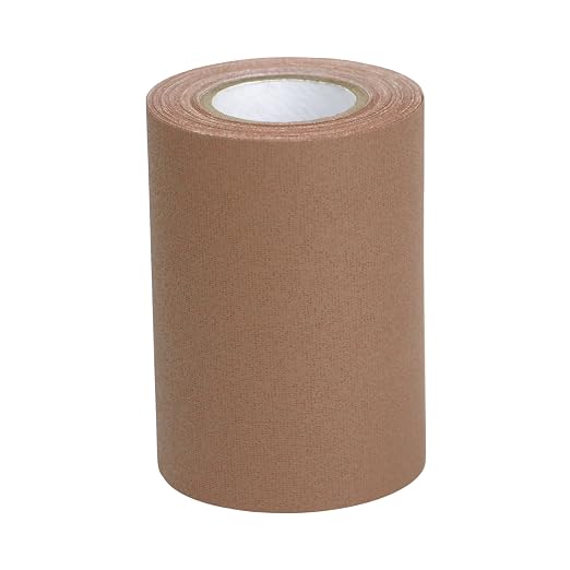 J.V. Converting JVCC Patch & Repair Tape for Leather and Vinyl Surfaces, 2 in. (48mm Actual) x 15 ft. (Black)