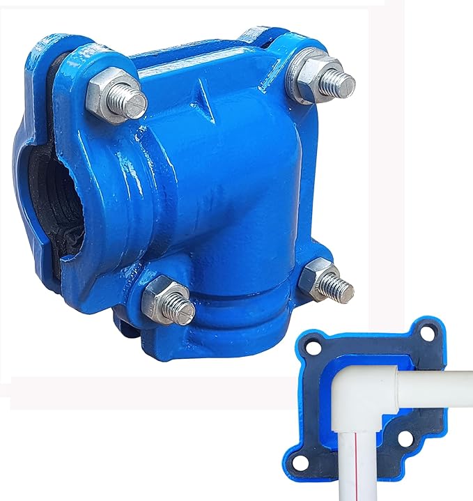 Pipe Repair Clamp For 1/2 Inch Pipe Elbow (Outer Diameter of the Pipe is about 0.83 inch) Leak Sealer for 90 Degree Elbow,PPR/PE Pipes and Iron Pipes,for Threaded and Socket Connection Elbow