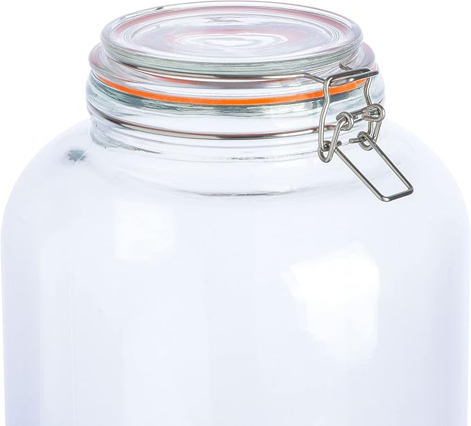Gibson Home Alpha 2.4 Gallon Glass Canister