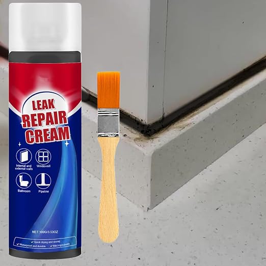 Liquid Sealer – Roof Coating, Waterproof Agent | Liquid Gap Filler for Tile Gutter Concrete Bathroom Wall Leak Protection Outdoor Floor Crack Repair Long-Lasting Seal Exterior Interior Fix