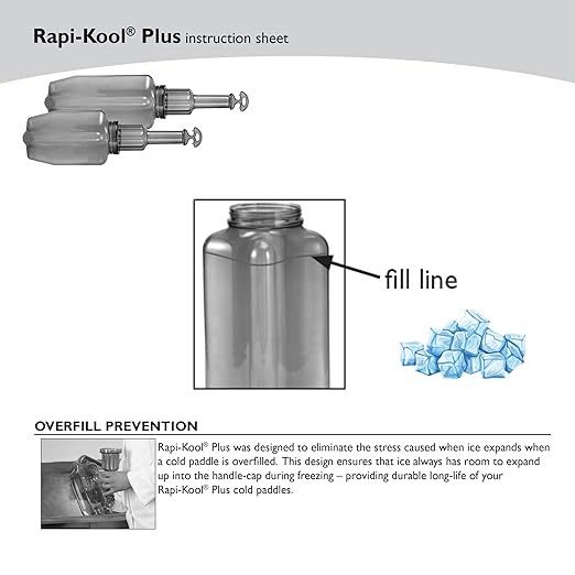 San Jamar Rapi-Kool Cold Paddle with Hand Tag – Ice Wand for Cooling Soups and Hot Liquids in Commercial Restaurants and Kitchens, Durable Polycarbonate, 1.83 lbs