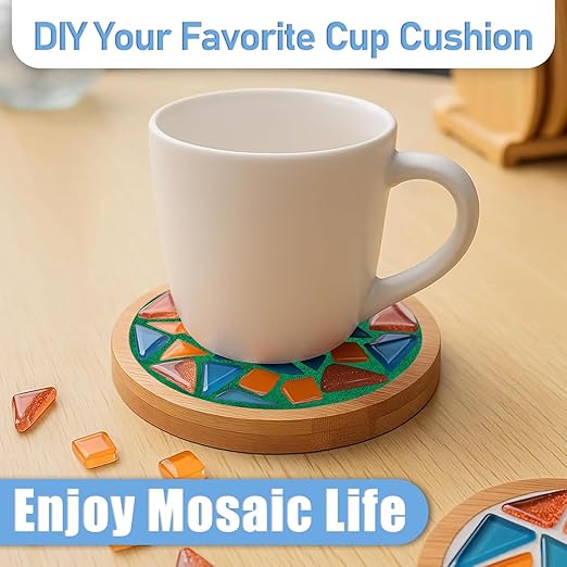 Mosaic Crystal Grout, Mosaics Tile Tools, Mosaic Tile Accessories – Essential for Handmade Grouting and Perfect for DIY Craft Projects (Green, 8.8oz)