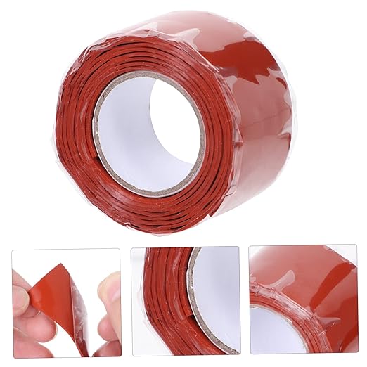 Flexible Silicone Rubber Seal Tape for Pipes and Buckets Leak Repair Patch for Surfaces Professional Plumber Sealant