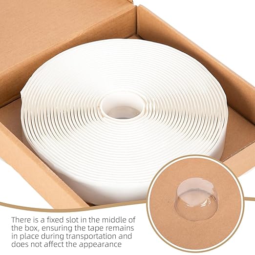 Butyl Tape 1" x 30 Ft Black – Non-Hardening Waterproof Sealant Tape for RV Window Glazing, Roof Leak Repair, Pipe Plumbing Fixtures & EPDM Roof Patching – Premium Butyl Caulk Tape (3 Pack)