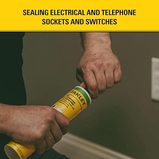 Stanley S421 All-Purpose RTV Silicone Sealant (2 x 10.1 fl.oz.) – 100% Waterproof Brown Caulk | Industrial-Grade Silicone for Kitchen, Bathroom, Shower, Window, Door, Indoor & Outdoor Use | 2 Pack