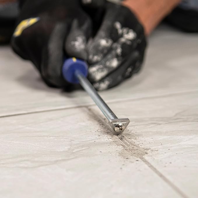 QEP Grout Removal Tool with 3 Durable Tips