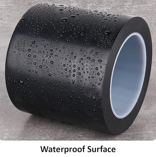 APT, 10 Mil (2" x 100 ft,) Weatherproof Black PVC Pipe Wrap Tape for Corrosion Protection, Drain Pipe Wrap Tape, Pipe Wrap Insulation Tape for Outdoor, Underground Pipe (10 Rolls)