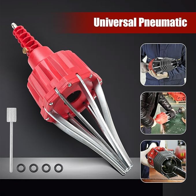 Universal Pneumatic CV Joint Boot Installation Tool w/ 2 CV Boot, 20Pcs Automotive CV Axle Removal Tool Kit, CV Boot Expander Rod Spreader Compatible with Audi, BMW, Mercedes, UTV, ATV