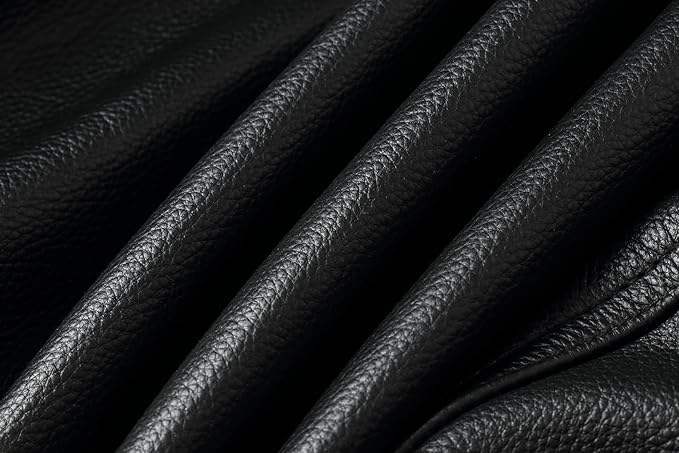 REED Cow Leather, Black 12 X 24 Inches 2 Square Foot | Arts and Crafts