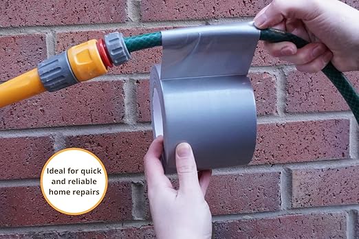 GTSE Wide Duct Tape, Silver, 4 Inches x 55 Yards (164 ft), Heavy Duty, Waterproof Repair Tape for Indoor or Outdoor Use, 1 Roll