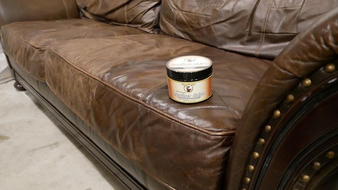 Howard Products Leather Salve - Car Leather Cleaner and Conditioner, Rejuvenates, Protects