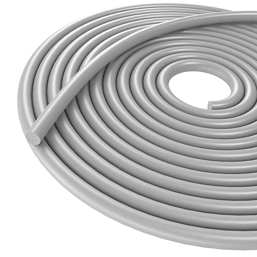 DGSL Backer Rod 1/2 Inch, Caulk Saver for Gaps and Joint Concrete Filling, EPDM Rubber Backer Rod Joint Filler for Driveway and Wall Cracks (16.4 Ft Length)