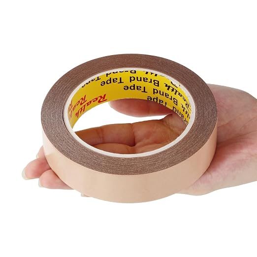 Realth 300LSE Double Sided Tape 1" x 50 Ft Strong Adhesive 9495 Transparent | Leather Work Phone Repair Battery Replacement Craft LED Strip Light Office Home Car Deco