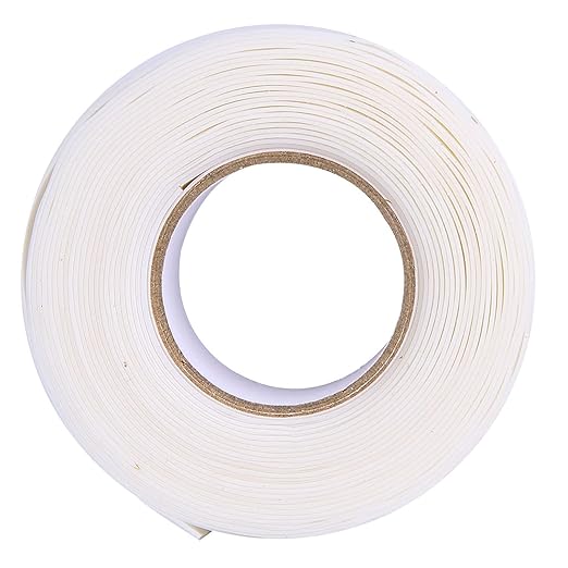 Heavy Duty Tape for Pipe Repair Strong Adhesive Leak Seal Tape for PVC PPR Metal and Plastic Pipes Quick Fix Solution White or Red Color 3cm x 300cm (White)
