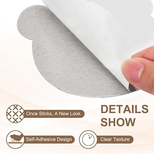 PATIKIL Leather Repair Patch, 2 Pcs 4 x 3.5 Inch Self-Adhesive Vinyl Patch Furniture Tape Repair Kit for Sofas Couches Stools Chairs Cabinets Bags, Coffee