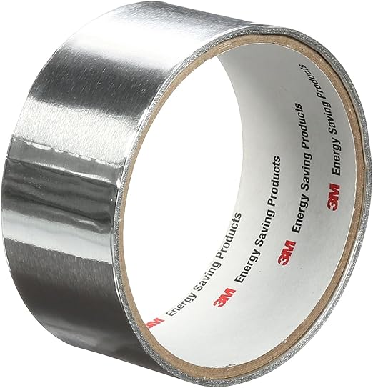 3M High Temperature Flue Tape, High Heat Sealing Tape up to 600 Degrees, 15-Foot Roll (Pack of 2)
