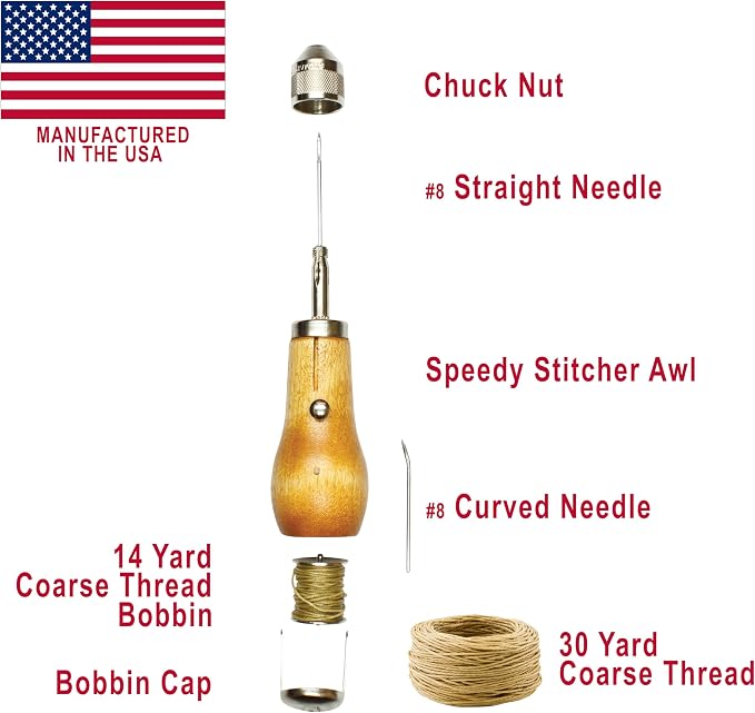 Speedy Stitcher Sewing Awl, One Color, One Size | cycling-tire-repair-kits