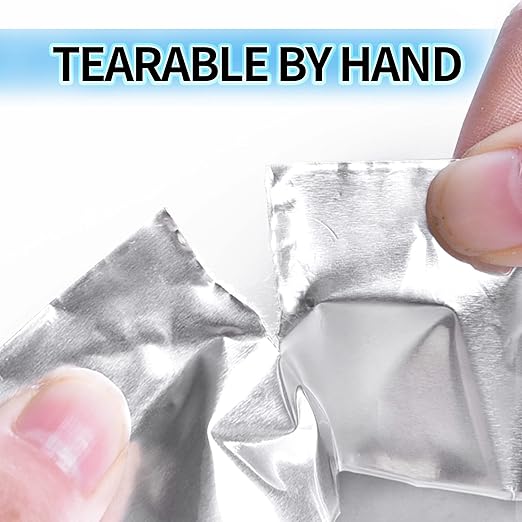 TAPEBEAR Aluminum Foil Tape, Aluminum Air Duct Tape, Withstand 80°C to 100°C, Heat Resistant Tape Insulation Tape for HVAC, Sealing & Patching, Metal Repair, 4inch x 50yard