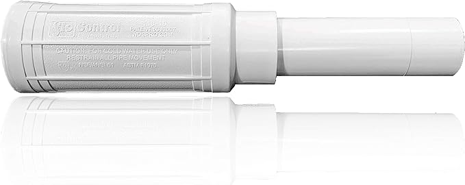 NDS 118-25 Pro-Span PVC Expansion Repair Coupling, For Broken or Cracked In-Ground PVC Pipes, 2-1/2-Inch IPS Slip X Spigot, White