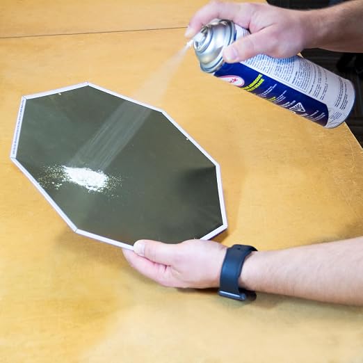 Tuck Multi-Purpose Spray Adhesive, 12 oz – Clear Fast-Bonding Web Spray for Leather, Wood, Vinyl, Paper, Plastic, Metal, Glass, Foam & More – Low VOC, 3-Way Adjustable Nozzle