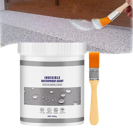 Waterproof Anti-Leakage Agent, Super Invisible Waterproof Transparent Anti-Leaking Insulation Sealant, Multi-Surface Leak Repair Coating Strong Bonding Sealant (100ml)
