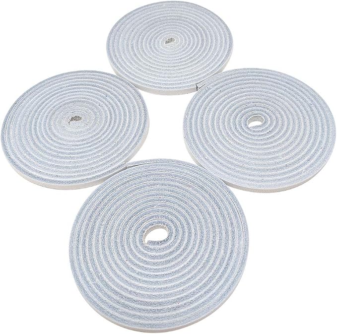 TOFL 72" Baseball Glove Lace Strips - Flat Shaped Cowhide Leather Lacing for Gloves, Mitts & DIY Repair