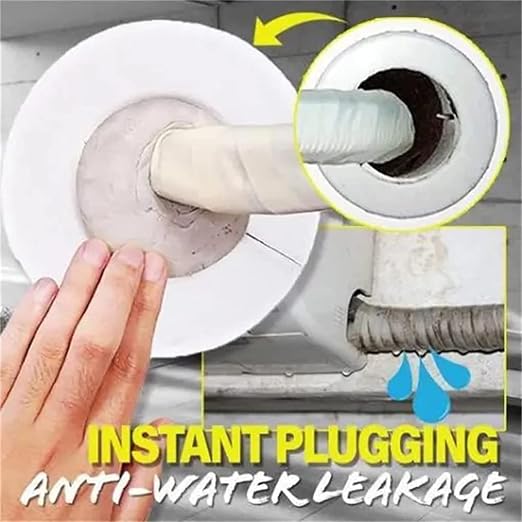 New Type Waterproof Sealant Mastic, 2025 Waterproof Repair Sealing Clay, Quick Mending Mud for Drain Connection, Air Conditioning Hole, Wall Gaps Filler (18pcs, 30g)