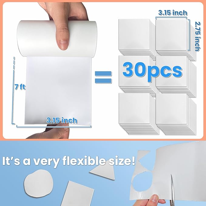 7ft Inflatable Repair Patch Kit for Bounce House, Pool, Tent, Canvas, Canopy, Pool Floats, Air Mattress, 3.15 in x 7 ft Roll, Waterproof
