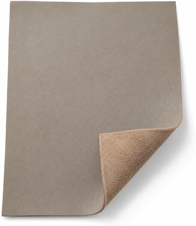 REED Leather HIDES - Cow Skins (100 Square Foot, Taupe) | Arts and Crafts