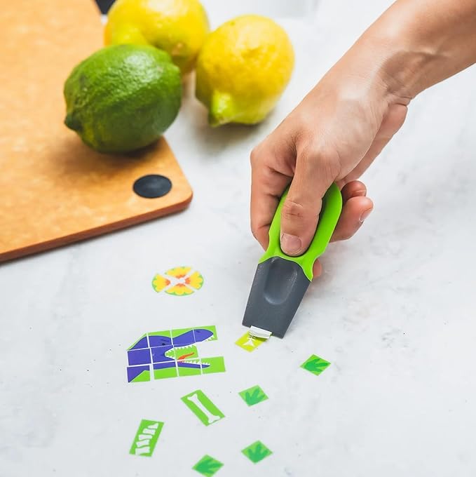 Prepara Thumb Scraper, Set of 2, Green/Gray