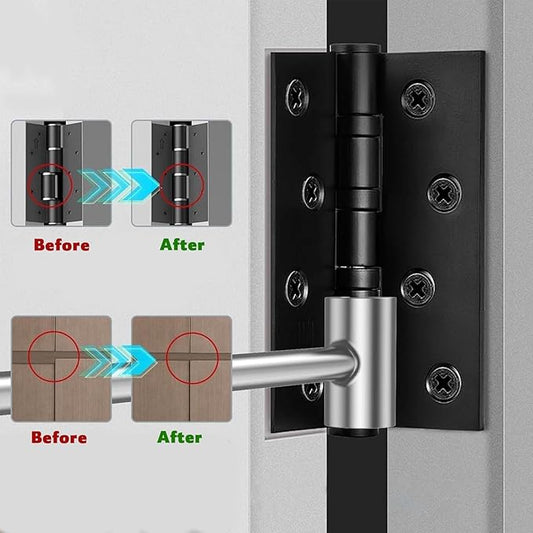 2 Pack Hinges Gap Adjusting Wrench, Door Hinge Repair Tool, Door Hinge Repair Spanner,14-18 mm and 23-25mm Door Hinge Adjustment Tool ，Hand Tools Adjustable Wrench Tools