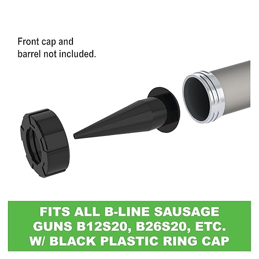Albion Engineering Company 873-3 B-Line Cone Nozzle, Black, Pack of 10