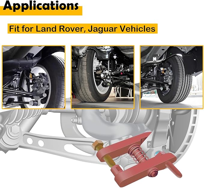 JLR-204-793A Ball Joint Separator Puller Tool Compatible with Land Rover Jaguar, Ball Joint Extractor for Suspension & Steering Repairs