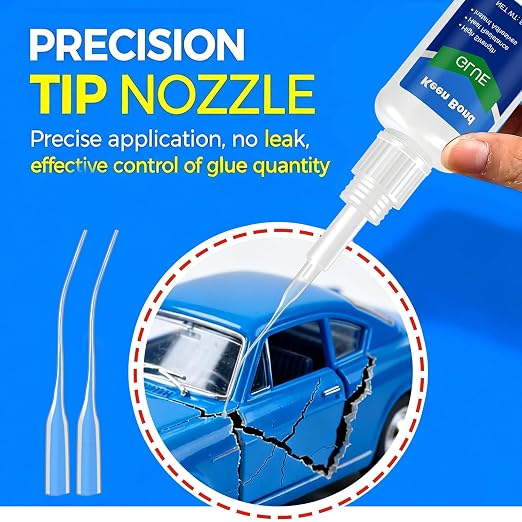 3 PCS Welding High-Strength Oily Glue - Universal Super Glue, Suitable for Metal, Plastic, Wood, Glass, Ceramics, Leather, and Other Materials [150 Grams]