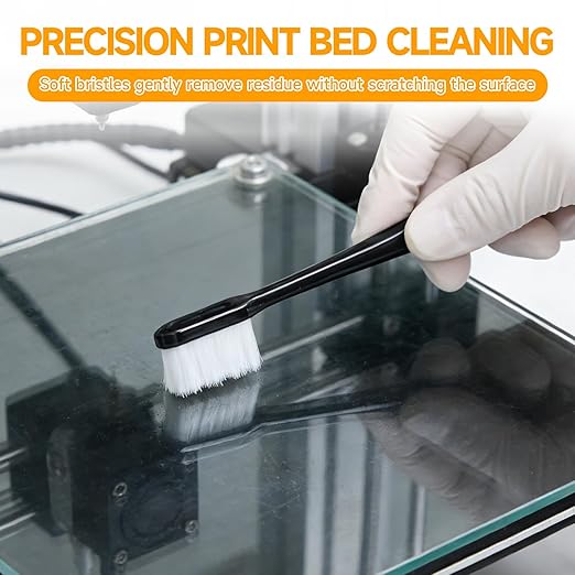 3D Printer Scraper Tool Set, 16PCS Silicone & Plastic Scrapers with Cleaning Brushes, Print Removal & Cleaning Kit for 3D Printing