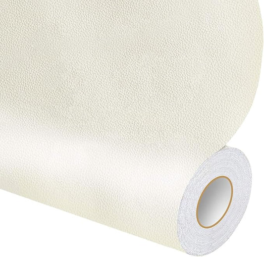 DXBULL Large Leather Repair Patch 35.4x78.7 inch Repair Tape Self-Adhesive for Furniture Sofas Car Seats Chair Couches Handbags Jackets Decorative Home Hotel Wall (Beige)