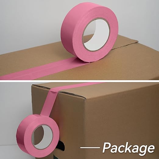 Reniteco Pink Duct Tape- 2 inches x 45 Yards, Heavy Duty Duct Tape, Waterproof, Resistant, NO-Residue, UV Blocking, Pack of 1