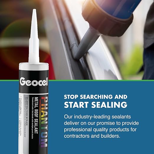 Geocel 4500 Roof Bonding Sealant, 10 fl oz, Black