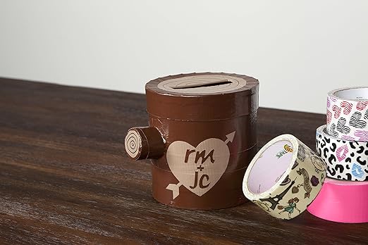 Duck Brand 1304965 Color Duct Tape, Single Roll, Brown, 60 Foot